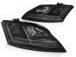 Preview: XENON LED Tagfahrlicht Scheinwerfer für Audi TT 8J 06-10 schwarz
